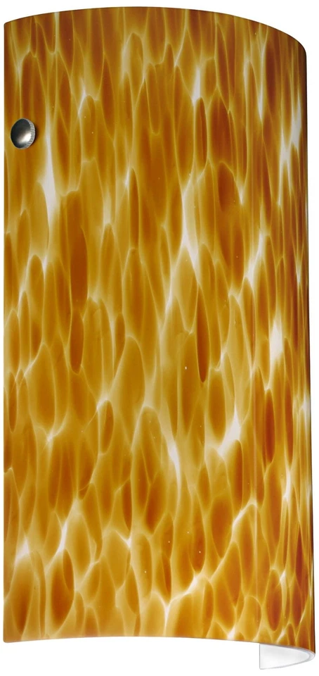 Arandela Besa Tamburo 11 3/4" alta nuvem âmbar - Imagem 1 de 1