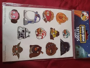 2012 Angry Birds Star Wars 12 Stück Tattoos NEU - Bild 1 von 2
