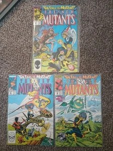 The New Mutants #59 - 61 (1988 Marvel) Lot Of 3 The Fall Of The Mutants 1 KEY - Picture 1 of 4