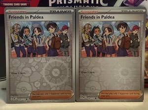 (2er Set) Pokemon Mega Evolution Reverse Holo Karte Freunde in Paldea (109/131) - Bild 1 von 1