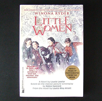 Little Women de Laurie Lawlor 1994 YA película novelización rara fuera de uso años 90 Foto 1 de 2