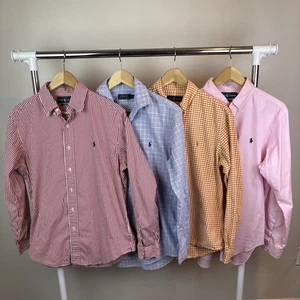 Polo Ralph Lauren Herren Hemden mit Knopfleiste M Medium Langarm 4 Stück - Bild 1 von 7