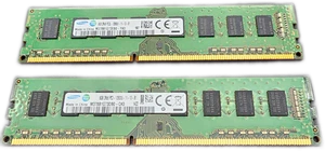 SAMSUNG 16GB (2x8GB) DDR3 PC3-12800U DESKTOP RAM  - Picture 1 of 7
