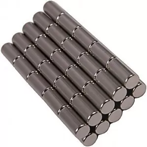 1/8" x 1/4" Cylinders - Neodymium Rare Earth Magnet, Grade N48 - Picture 1 of 1