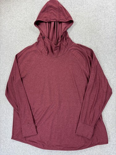 VETEMENTS Felpa con cappuccio leggera We Wander Performance (donna 2XL) marrone