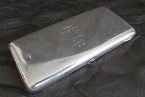 Rare Antique Imperial Russian 875 Silver Ladies Purse / Wallet - Original Silk - Picture 1 of 11