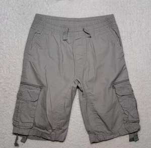 Southpole Youth Cargo Short Elastic Waist Pockets Logo Drawstring Sz L (14-16) - Picture 1 of 10