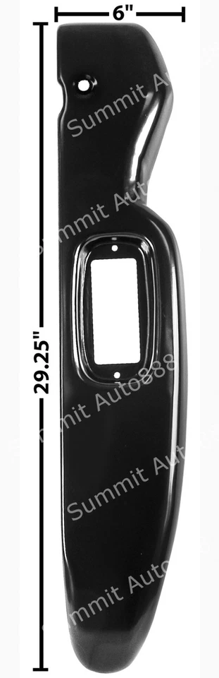 1960 61 62 63 64 65 66 Chevy Pickup Truck Rear Bed Corner Right Side 6" Foot Foto 1 de 1