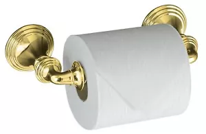 10554-Pb Devonshire Toilettenpapierhalter, leuchtend poliertes Messing - Bild 1 von 5