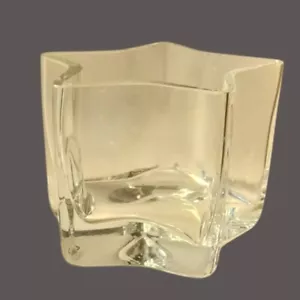 Kerzenhalter Kerzenhalter aus Klarglas in Sternform Bonboniere - Bild 1 von 3