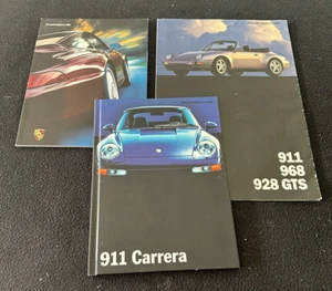 Porsche 993 Carrera 1995 EE. UU. tapa dura y tapa blanda juego de folletos 911 C4 catálogo - Imagen 1 de 19