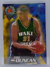 TIM DUNCAN rc WAKE FOREST #1 ROOKIE THUNDER ‘97 DRAFT PICK WHEELS SPORTS GROUP $