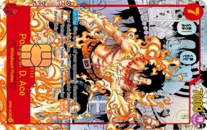 Ace OP02-013 Credit Debit Card Sticker Holographic - Picture 1 of 1