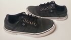 Sperry Topsiders Shoes Sneakers SP-Ollie Kids/ Black/Grey/Ivory Leather Boys 13