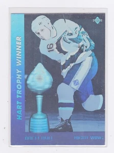 1991 Upper Deck Hockey - Award Winner Holograms - Standard - Bret Hull #AW3 - Picture 1 of 2
