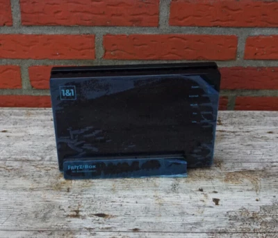 AVM FRITZ!Box 7580 / Business Server / Modem VDSL Router schwarz 1&1 Edition - Bild 1 von 2