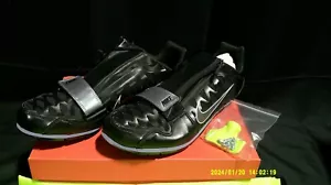 Taglia 14 - Nike Zoom Long Jump 4 Nero Stellar Indigo 415339 004 - Foto 1 di 6