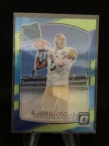 JOSHUA DOBBS 2017 Donruss Optic Rated Rookie LIME Green Prizm RC SP #181 VIKINGS - Picture 1 of 2