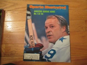Gordie Howe Ice Hockey Sports Illustrated Mar 11 1974 - Bild 1 von 1