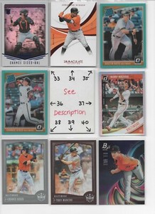 Baltimore Orioles LOADED U-PICK Serial #'d JERS AUTO Rookie Mancini Jones Ripken