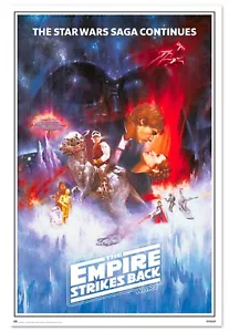 Star Wars Movie Poster 61x91.5 cm | 24x36 inch New Classic Empire Strikes Back - Picture 1 of 1