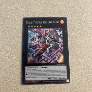 Yugioh Nummer C79: Battlin' Boxer General Kaiser LD: Soulburning Volcano Mint - Bild 1 von 2