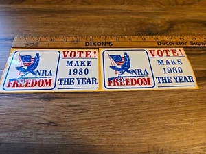 NRA Stickers 1980 - Picture 1 of 2