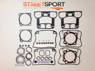 Harley Davidson Sportster 1200 "1986 - 1988" Top End Gasket Kit Silicone - NEW!! - Image 1 of 3