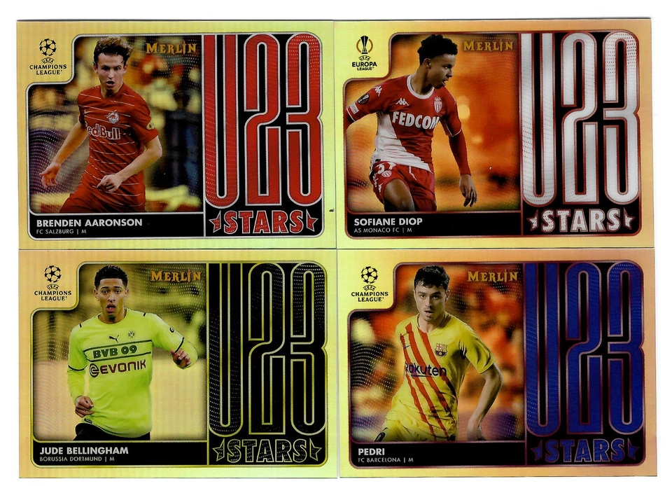 2021-22 Topps Merlin Chrome UEFA U23 STARS Insert - You Pick! - Image 1 of 1