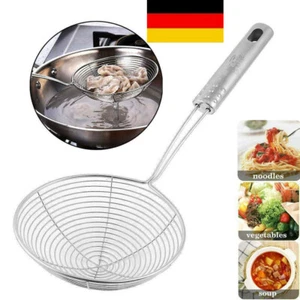 Edelstahl feinmaschige Öl Sieb Mehl Sieb Sieb Sieb Küche NEU DE - Bild 1 von 12