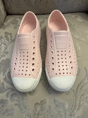 Zapatos sin cordones Native Jefferson rosa claro talla 6 Foto 1 de 4