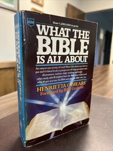 What The Bible Is All About By Henrietta C. Mears | ©️1966/1981 Print Paperback - Picture 1 of 18