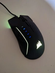 Corsair GLAIVE RGB PC Wired Gaming Mouse - Picture 1 of 8