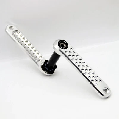 Juego de bielas para bicicleta de carretera 160/165/170 mm grava plegable bicicleta 3 clavos bielas de montaje directo Foto 1 de 4