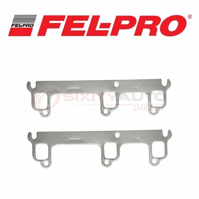 Fel-Pro Exhaust Manifold Gasket Set for 1979-1980 Buick Skyhawk 3.8L V6 - hr Foto 1 de 4