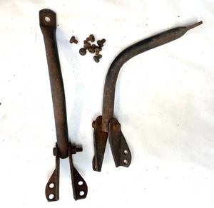 Jeep CJ Side Mirror factory arms CJ5 CJ7 CJ8 with brackets / torx screws - Picture 1 of 8