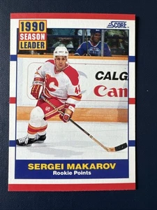 Score 1990-91 - Stagione Leader Sergei Makarov #350 (RC) - Foto 1 di 2