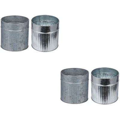  2 PCS Gartentöpfe Blumentöpfe Blumenanordnung Vase Dekorativer Blumeneimer - Bild 1 von 4