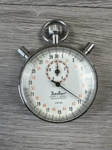 Vintage Hanhart Premier 7 Jewel Split Second Chronograph Shockproof Stop Watch - Picture 1 of 4