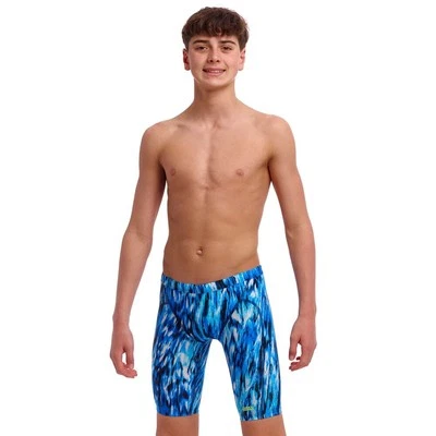 Funky Trunks Boys Wing Streak Eco Training Jammer Swimwear, Boys Swimsuit - Bild 1 von 4