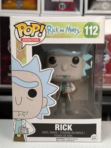 Funko Pop! Rick #112 Rick and Morty 2016 Animation Vaulted Collectible Figure - Picture 1 of 7