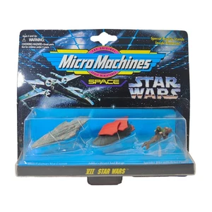 Star Wars Micro Machines Space Collection VII Star Cruiser Sail Barge Speeder... - Picture 1 of 8