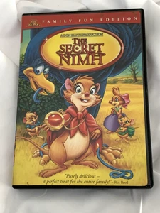 The Secret of NIMH (Two-Disc Family Fun Edition) DVD/W/CASE/ship fast tracking - Picture 1 of 5