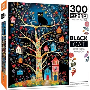 MasterPieces puzzle; Birdhouse Kingdom by Peggy Collins; 300 lg pcs - Picture 1 of 3