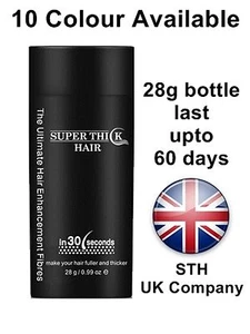 Hair Thickening Fibres, building fibers,fiber, Hair Loss Concealer Thickener - Picture 1 of 5