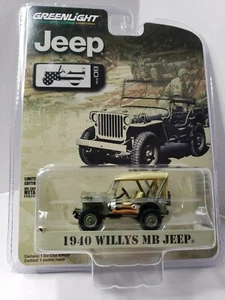 ⭐GreenLight 1940 Willys MB Jeep Limited Edition 80 Anniversary Collection⭐ - Picture 1 of 6