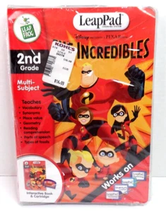 LeapFrog LeapPad Disney The Incredibles 2nd Grade Multi-Subject - NEW - Picture 1 of 3