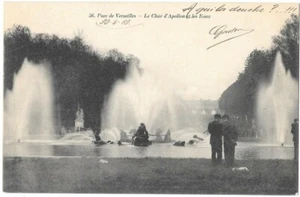 Parc de Versailles 78 Apollon CPSM écrite à Mme Lamour de Montreuil-sous-Bois - Picture 1 of 2