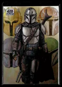 2024 Topps Star Wars Chrome Galaxy Refractor The Way of Mand'alor #33 - Picture 1 of 2