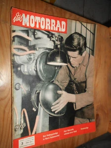 orig. Heft von 1957 Das Motorrad Fachzeitschrift reich bebildert Nr. 3 - Bild 1 von 1